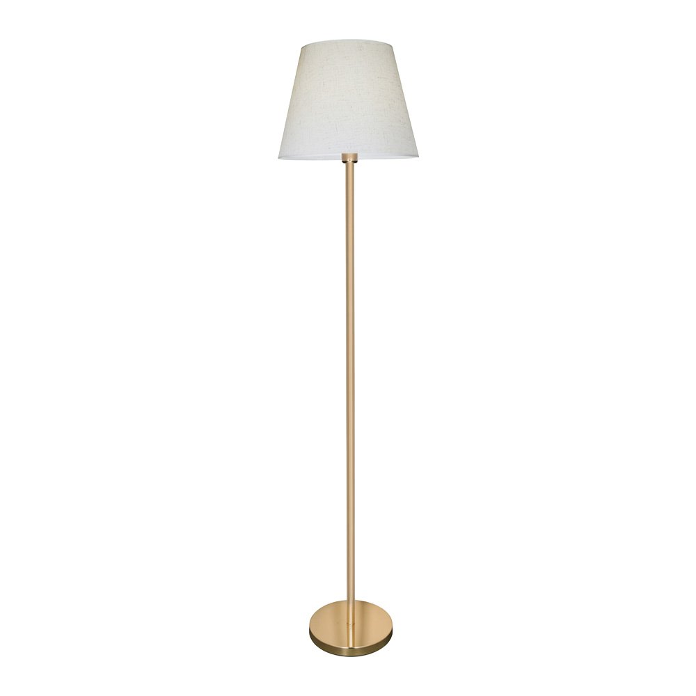 أباجورة استاند معدني تصميم عصري ذهبي