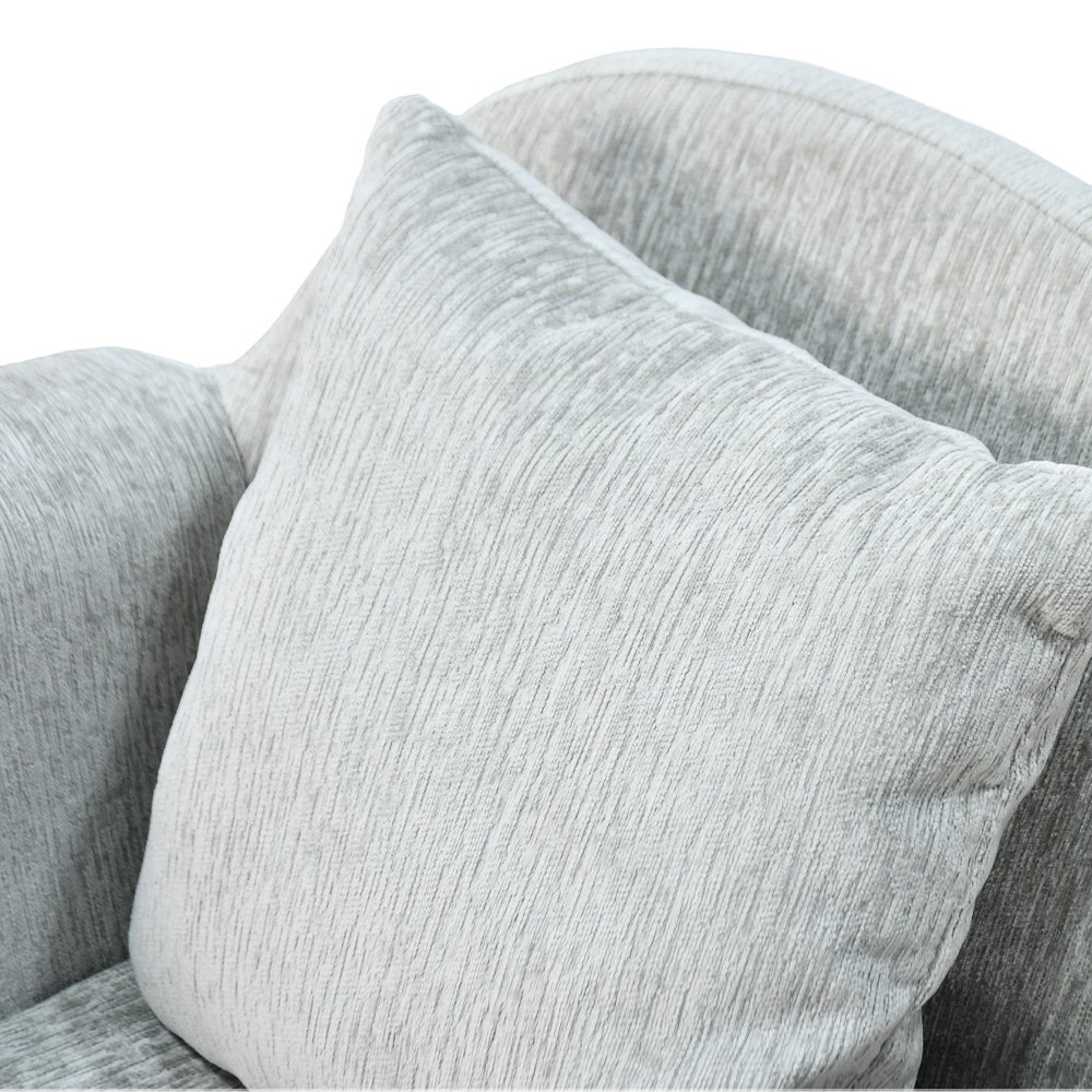 كرسي مفرد مودرن قماشي بقاعدة معدنية كرسي مفرد مودرن قماشي بقاعدة معدنية