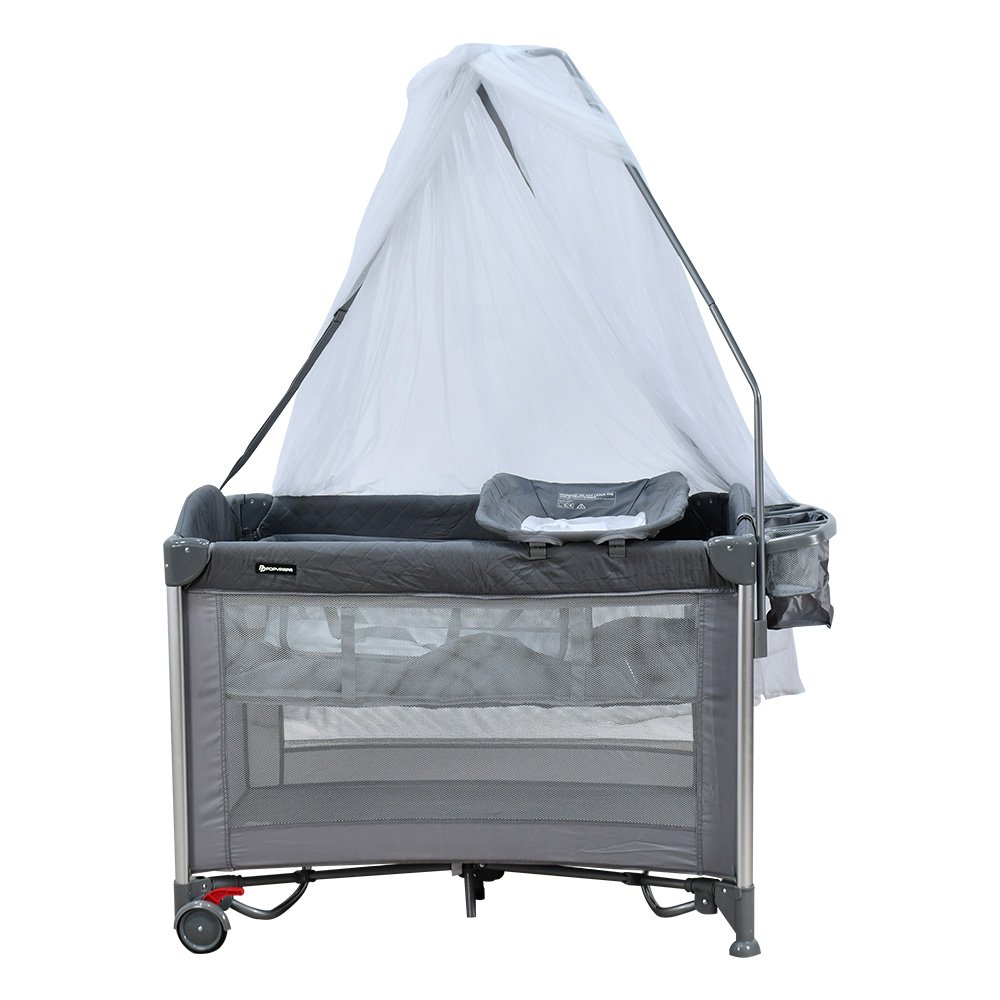 محبس أطفال حواجز متنقل بناموسية رمادي محبس أطفال حواجز متنقل بناموسية رمادي