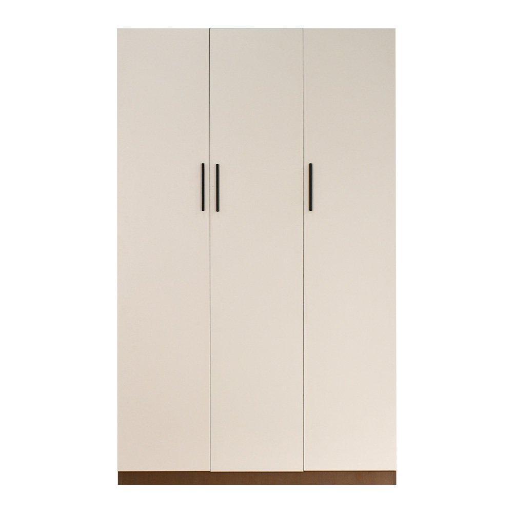 دولاب ملابس خشبي مودرن 3 باب 120×200 سم