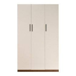 دولاب ملابس خشبي مودرن 3 باب 120×200 سم