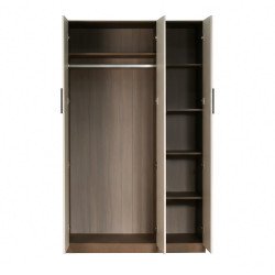 دولاب ملابس خشبي مودرن 3 باب 120×200 سم