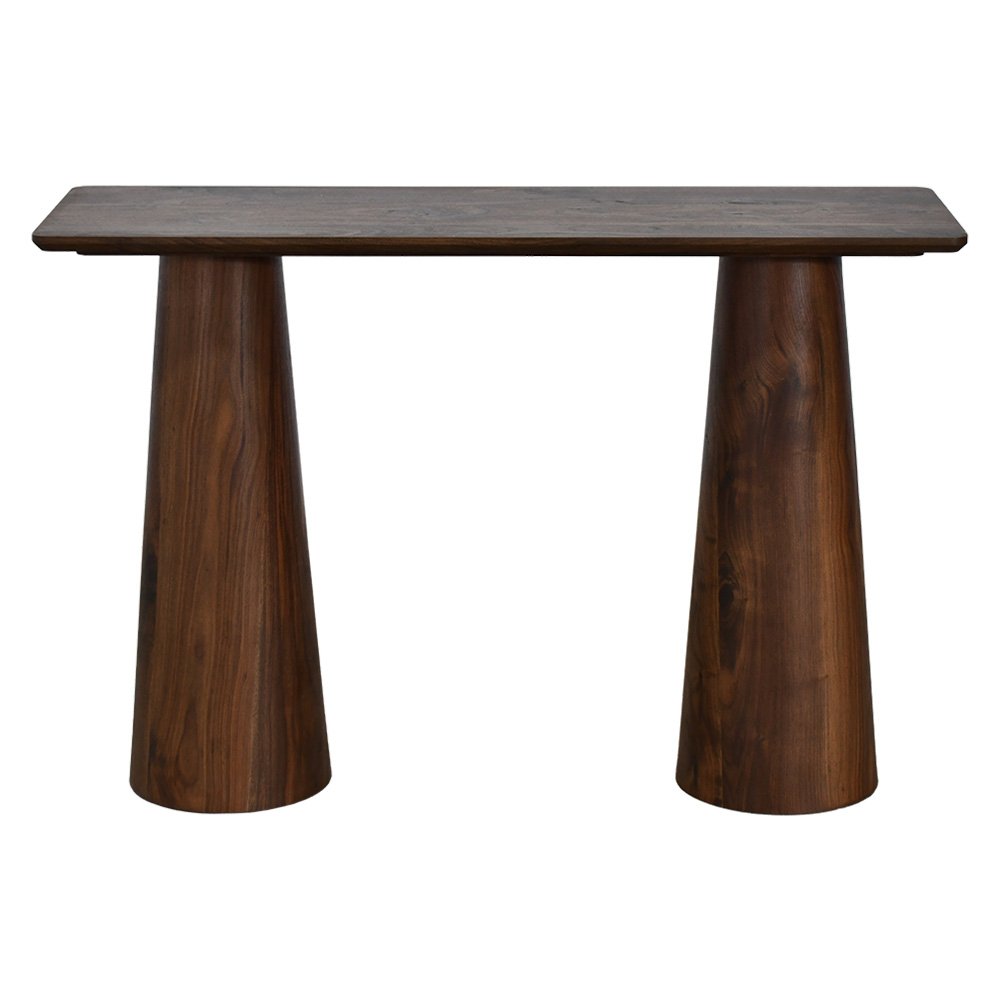 مدخل استقبال عصري خشبي بني 120 سم