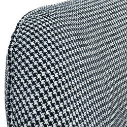 كرسي استرخاء فخم هزاز دوار قماشي مودرن