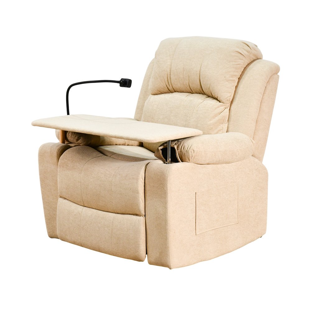 كرسي استرخاء مودرن هزار دوار بحامل جوال مع طاولة بيج