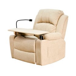 كرسي استرخاء مودرن هزار دوار بحامل جوال مع طاولة بيج