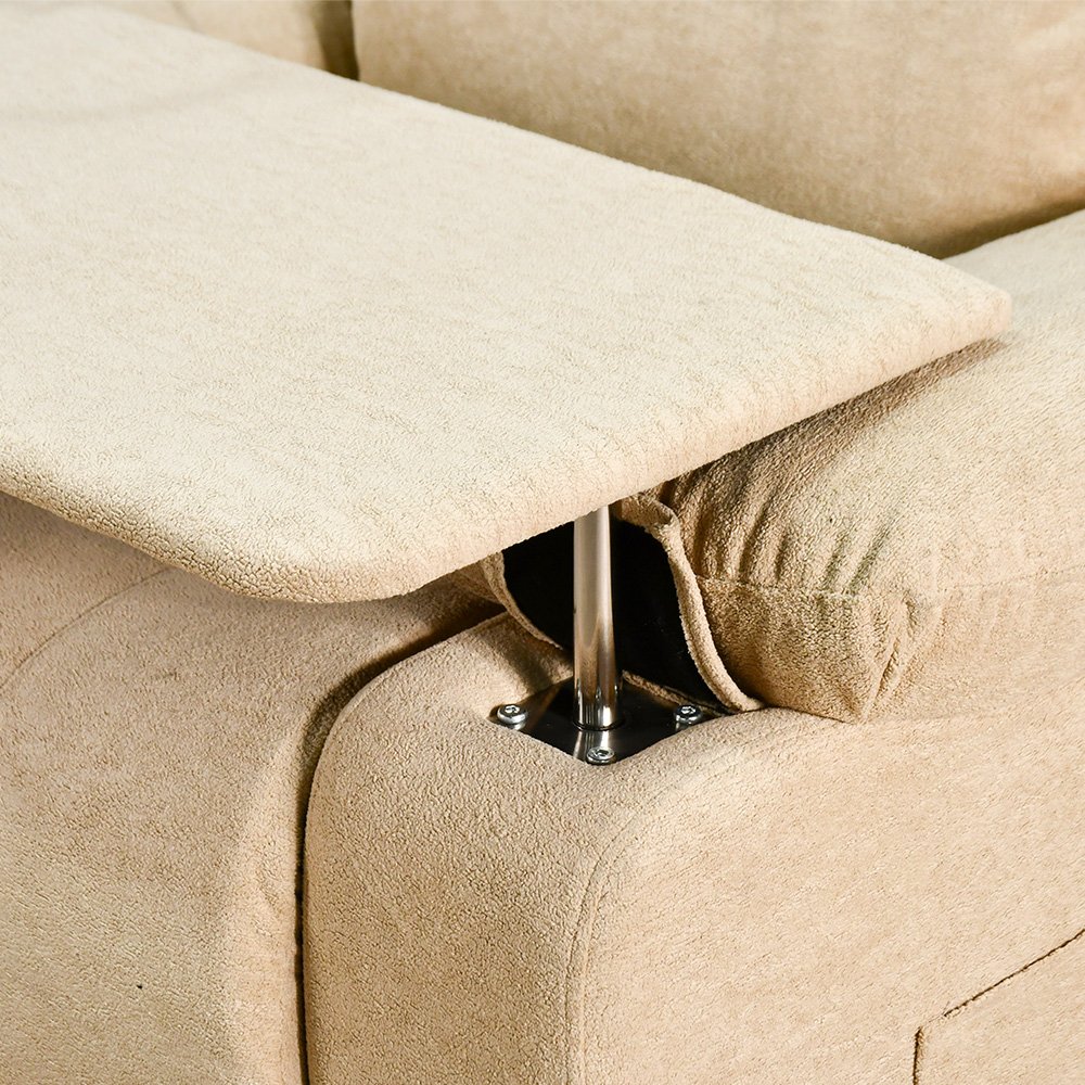 كرسي استرخاء مودرن هزار دوار بحامل جوال مع طاولة بيج