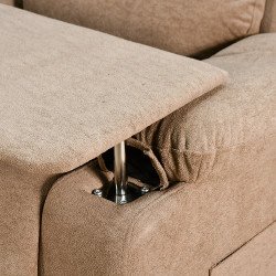 كرسي استرخاء مودرن هزار دوار بحامل جوال مع طاولة كوفي