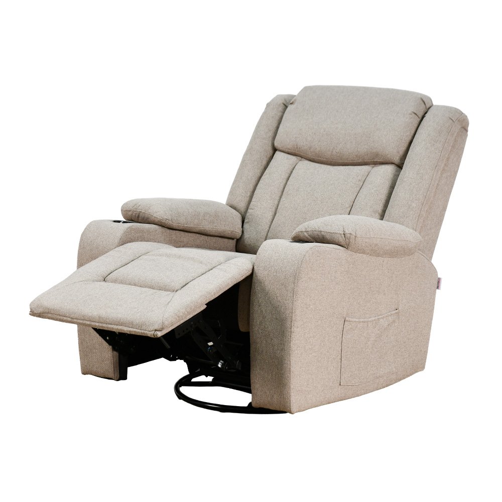 كرسي استرخاء فاخر هزاز دوار بتصميم مودرن كافيه