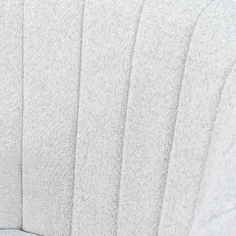 كرسي بار عصري قماش بقاعدة معدنية رمادي فضي