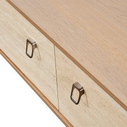 وحدة تلفاز مودرن خشبية بتصميم عصري 160 سم