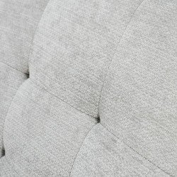 كرسي استرخاء فخم هزاز دوار بحامل جوال رمادي فاتح