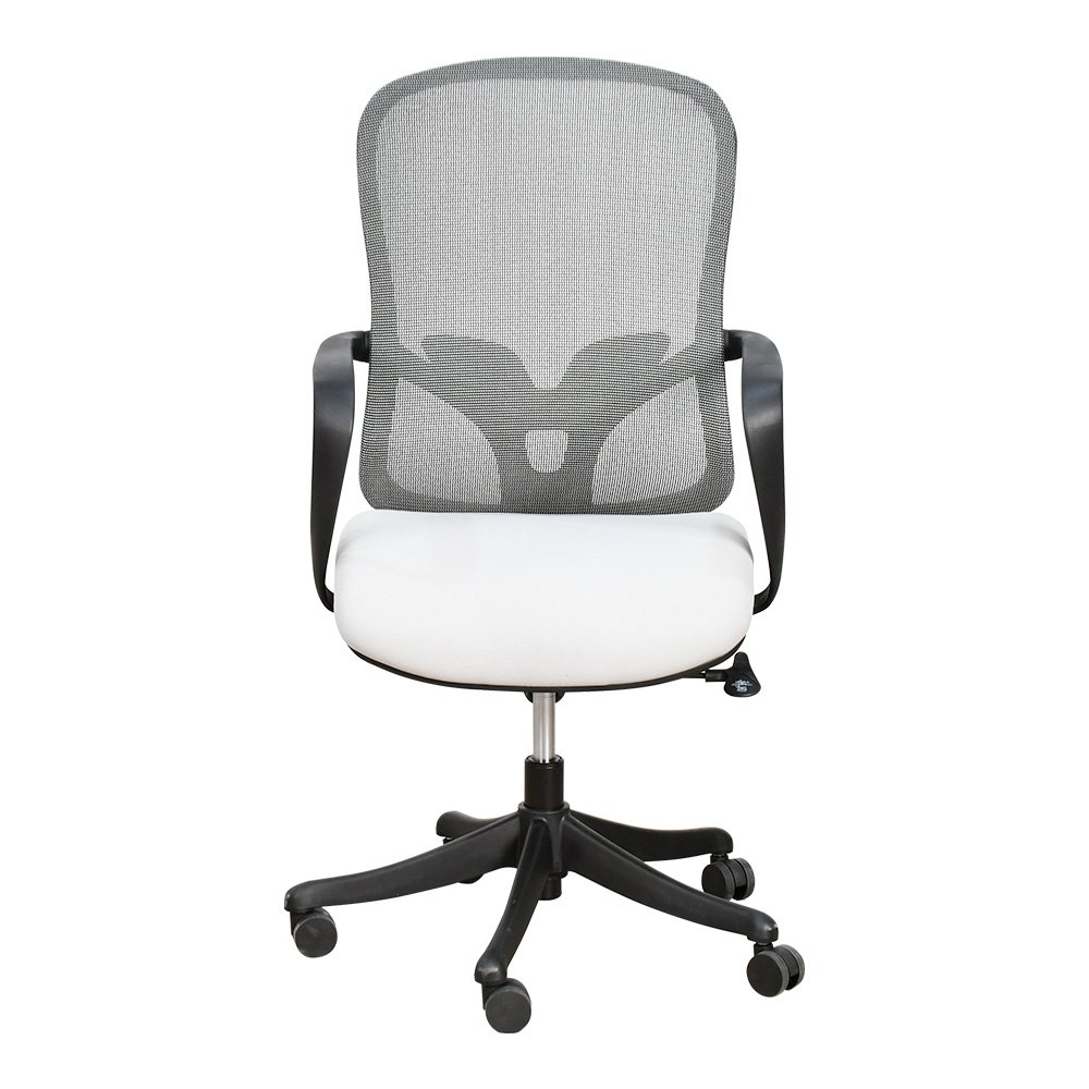 كرسي مكتب مودرن دوار قابل للتعديل رمادي