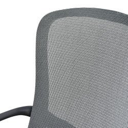 كرسي مكتب مودرن دوار قابل للتعديل رمادي