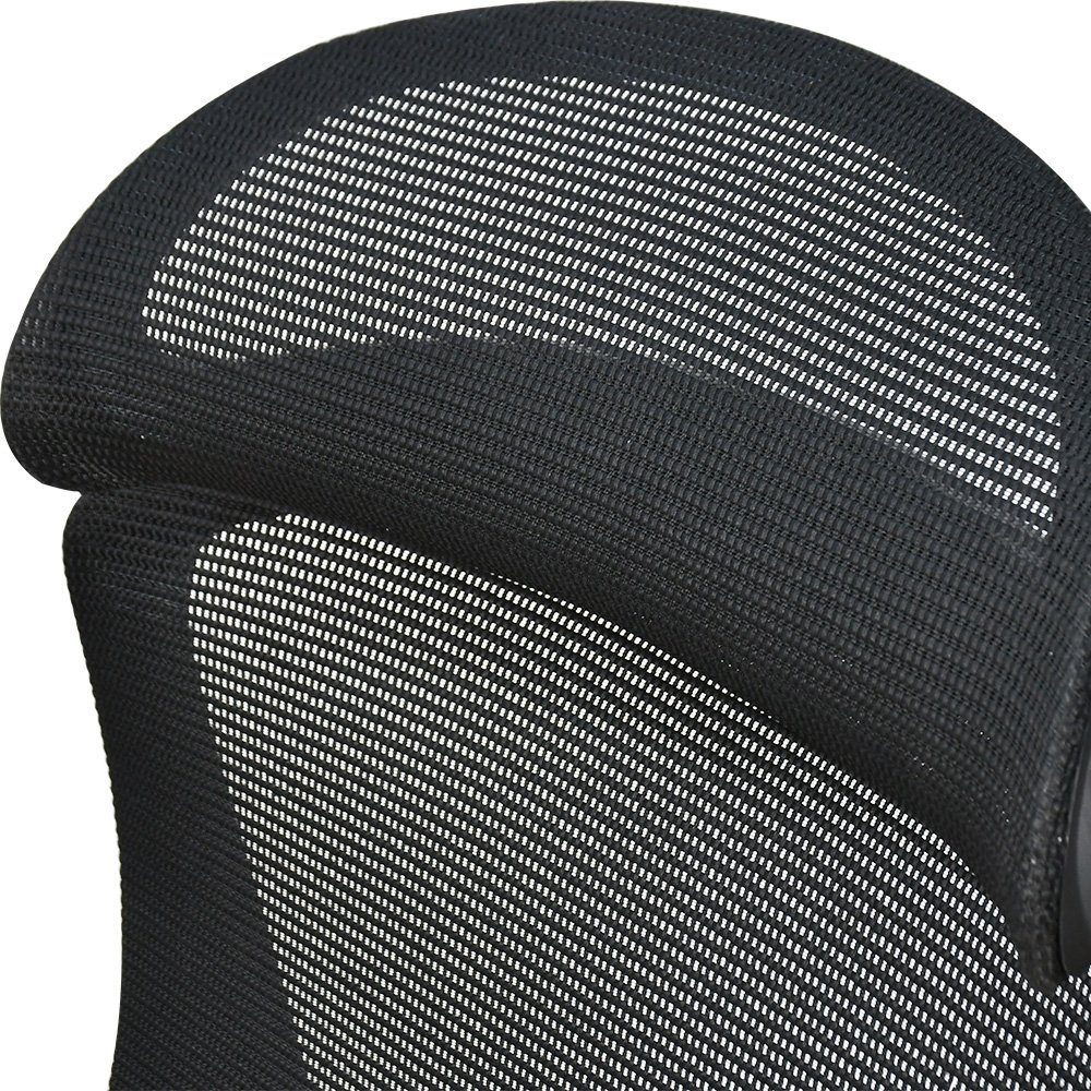 كرسي مكتب مودرن دوار قابل للتعديل أسود