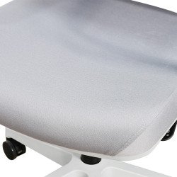 كرسي مكتب مودرن دوار قابل للتعديل رمادي