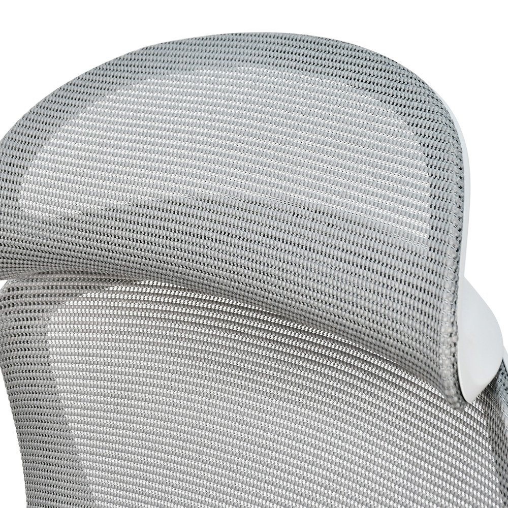 كرسي مكتب مودرن دوار قابل للتعديل رمادي