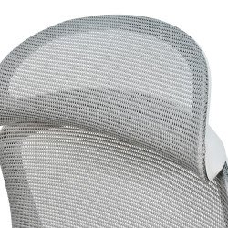 كرسي مكتب مودرن دوار قابل للتعديل رمادي