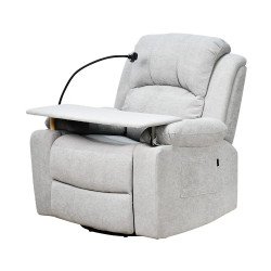 كرسي استرخاء مودرن هزار دوار بحامل جوال مع طاولة مدمجة