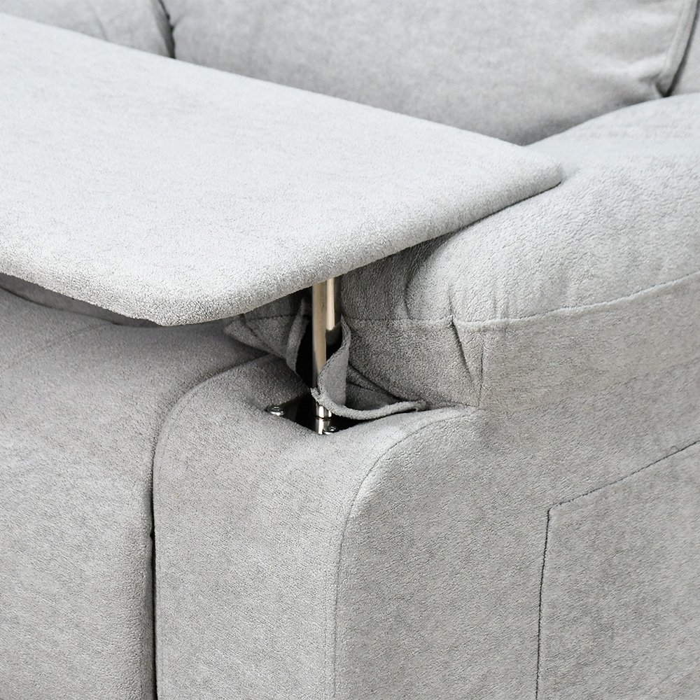 كرسي استرخاء مودرن هزار دوار بحامل جوال مع طاولة مدمجة