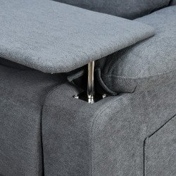 كرسي استرخاء مودرن هزار دوار بحامل جوال مع طاولة مدمجة