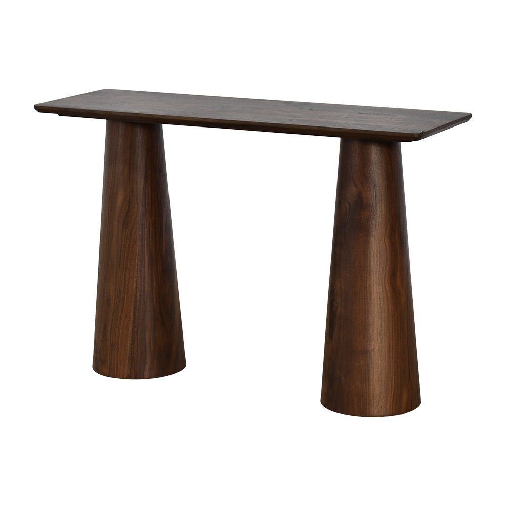 مدخل استقبال عصري خشبي بني 120 سم