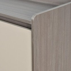 دولاب مودرن متعدد الاستخدام خشبي 80 سم