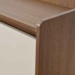 دولاب مودرن متعدد الاستخدام خشبي 80 سم