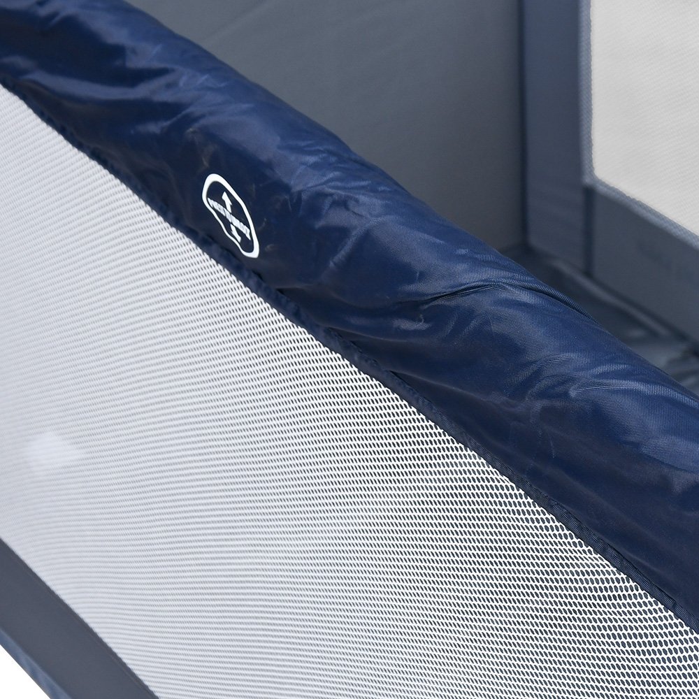 محبس أطفال حواجز متنقل بتصميم آمن أزرق