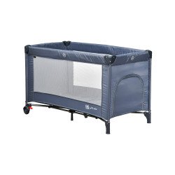 محبس أطفال حواجز متنقل بتصميم آمن رمادي