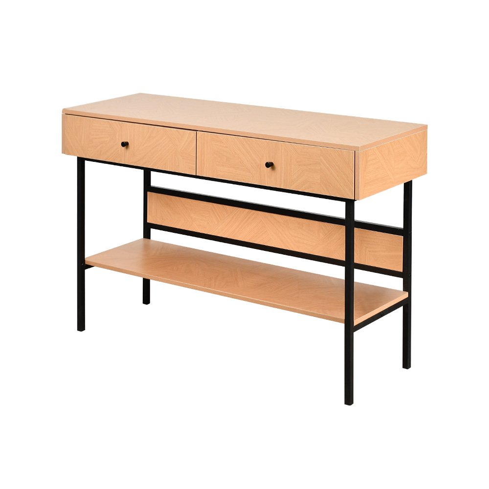 مدخل استقبال عصري خشب بأدراج ورف تخزين عملي