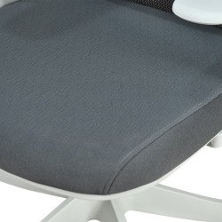 كرسي مكتب مودرن دوار قابل للتعديل رمادي