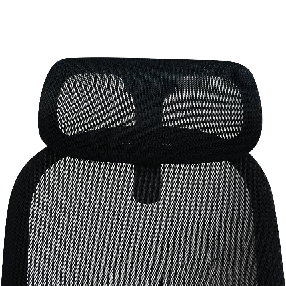 كرسي مكتب مودرن دوار قابل للتعديل أسود