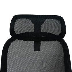 كرسي مكتب مودرن دوار قابل للتعديل أسود