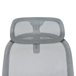 كرسي مكتب مودرن دوار قابل للتعديل رمادي