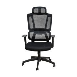 كرسي مكتب مودرن دوار قابل للتعديل أسود كرسي مكتب مودرن دوار قابل للتعديل أسود