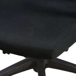 كرسي مكتب مودرن دوار قابل للتعديل أسود