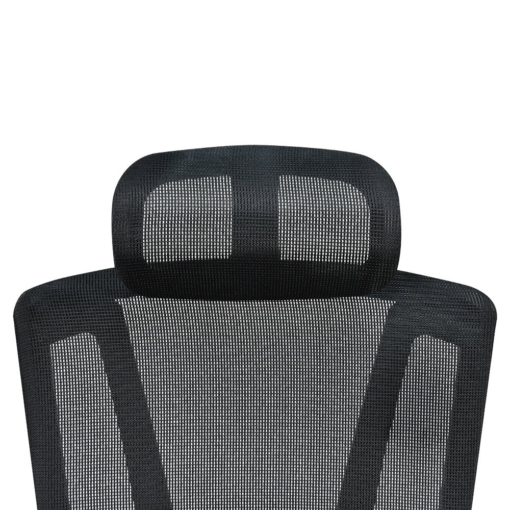 كرسي مكتب مودرن دوار قابل للتعديل أسود