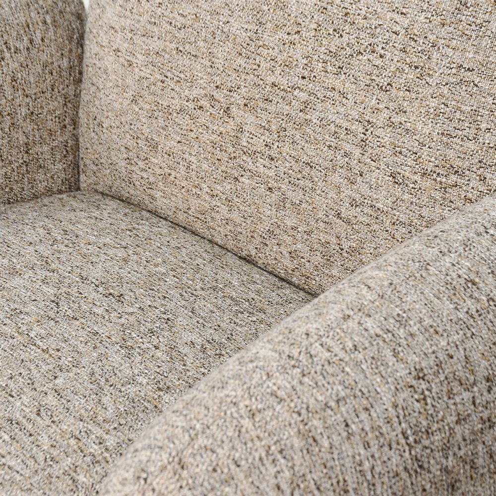 طقم كنب 2 مقعد فاخر مع كرسيين دوار وثابت كافيه