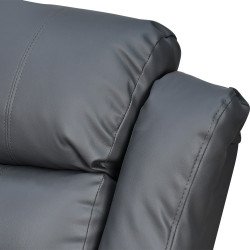 كرسي استرخاء فخم هزاز دوار بتصميم عصري جلد