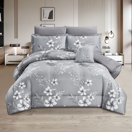 مفرش  أسر ميكروفايبر 7 قطع نفرين