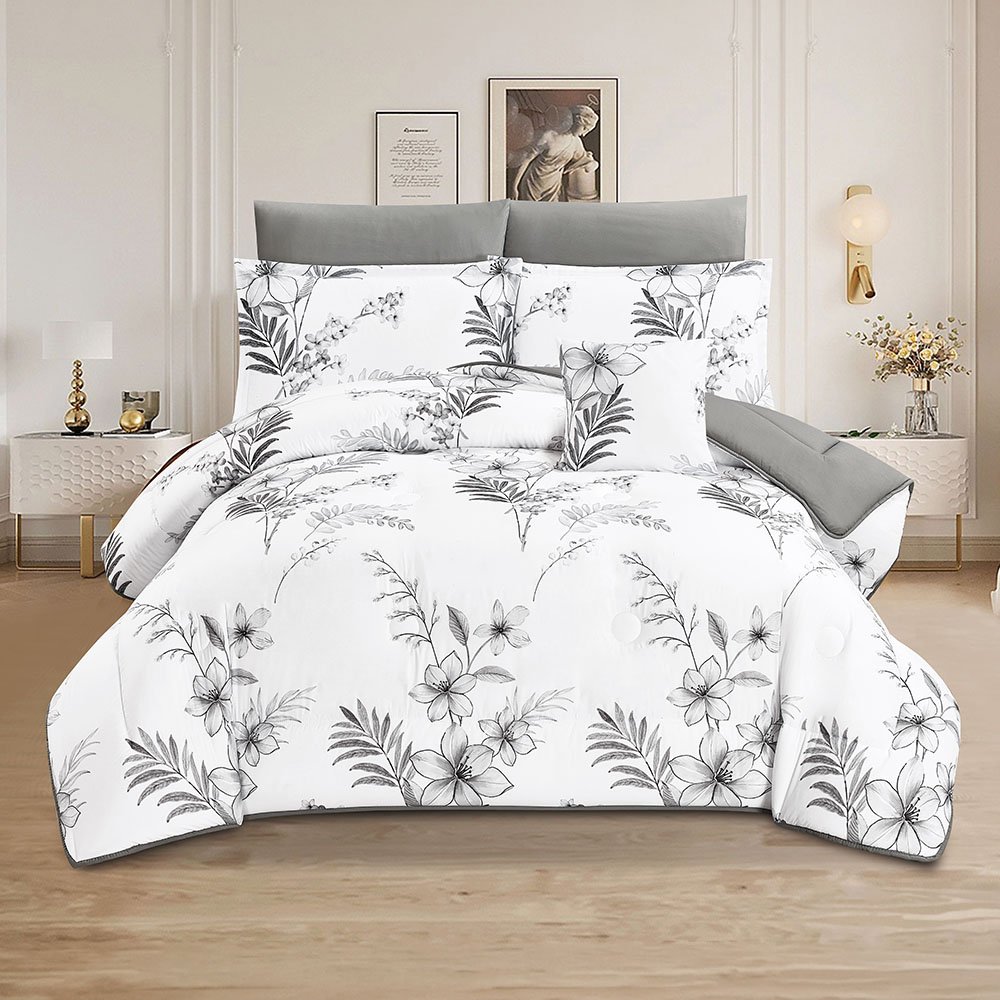 مفرش ميكروفايبر 7 قطع نفرين