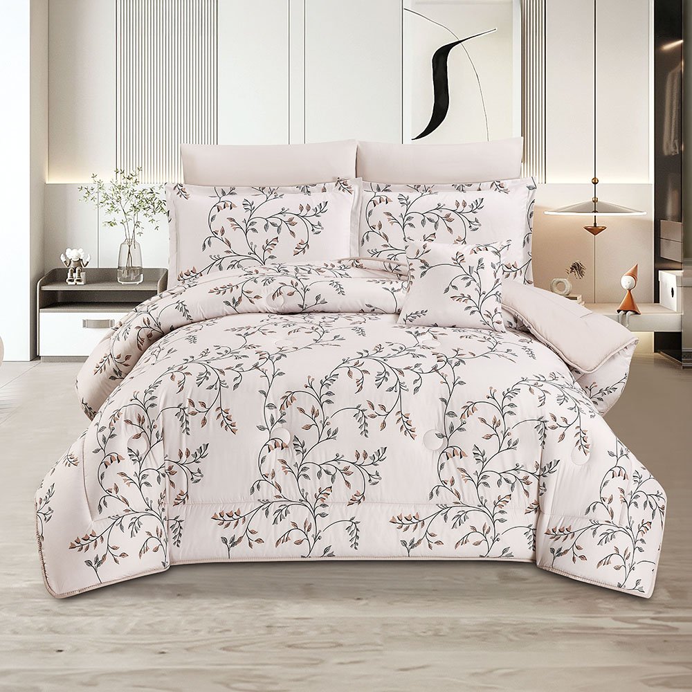 مفرش ميكروفايبر 7 قطع نفرين