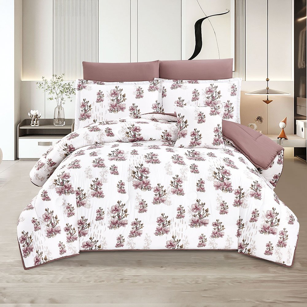 مفرش ميكروفايبر 7 قطع نفرين مفرش ميكروفايبر 7 قطع نفرين