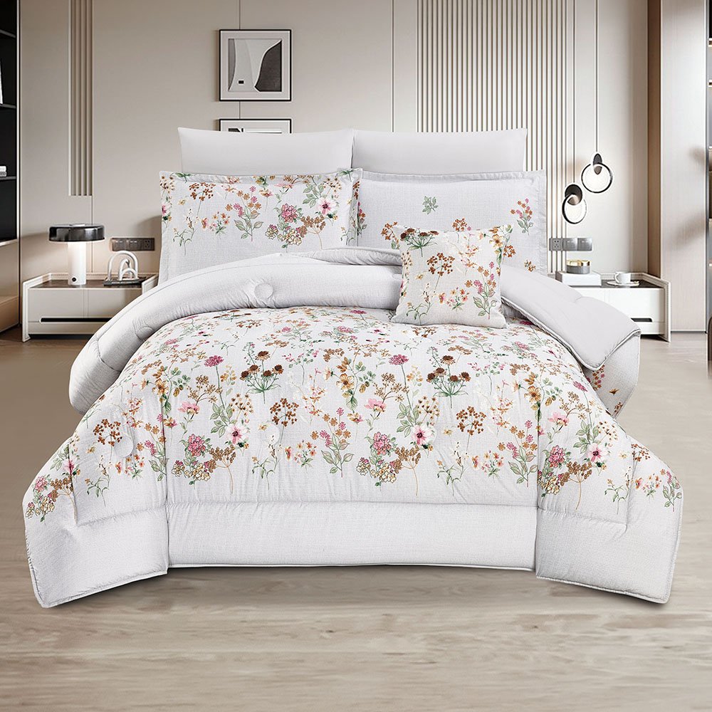 مفرش ميكروفايبر 7 قطع نفرين