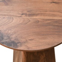 طقم طاولات خدمة مودرن 5 قطع خشب بني