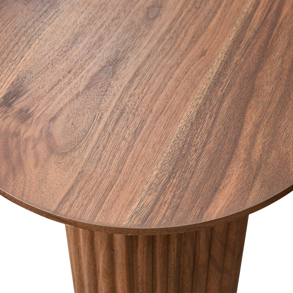 طقم طاولات خدمة مودرن 5 قطع خشب بني طقم طاولات خدمة مودرن 5 قطع خشب بني