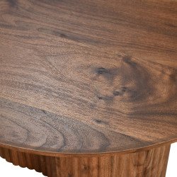 طقم طاولات خدمة مودرن 5 قطع خشب بني طقم طاولات خدمة مودرن 5 قطع خشب بني