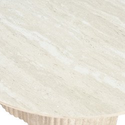 طقم طاولات خدمة مودرن 5 قطع خشب رمادي