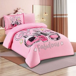 مفرش أطفال ميكروفايبر 4 قطع